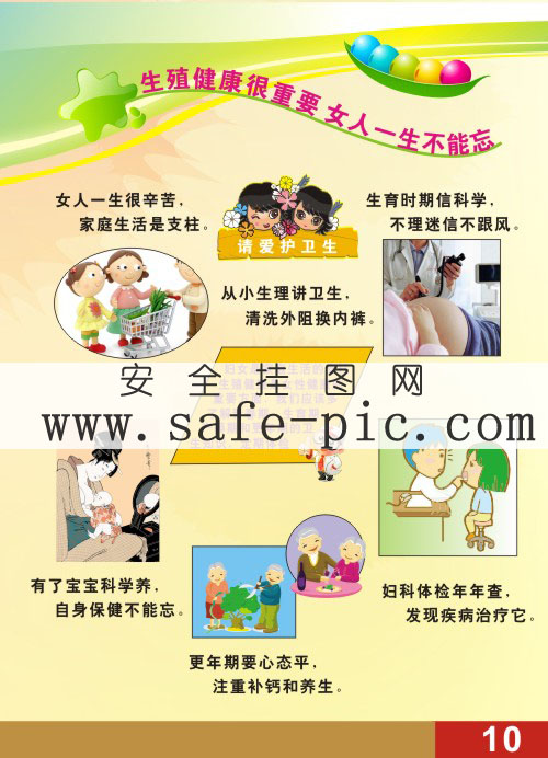 生殖健康很重要 女人一生不能忘