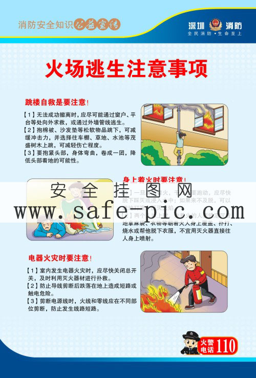 火場逃生注意事項(xiàng)