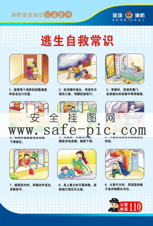 逃生自救常識